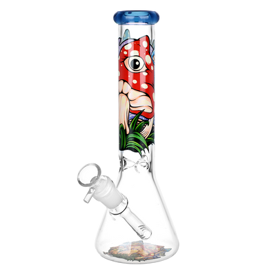 Eye Of The Shroom Beaker Bong | Front View