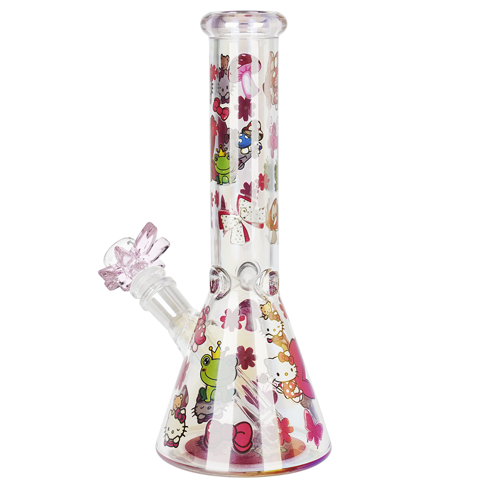 Fairy Kitty Beaker Bong | Back View