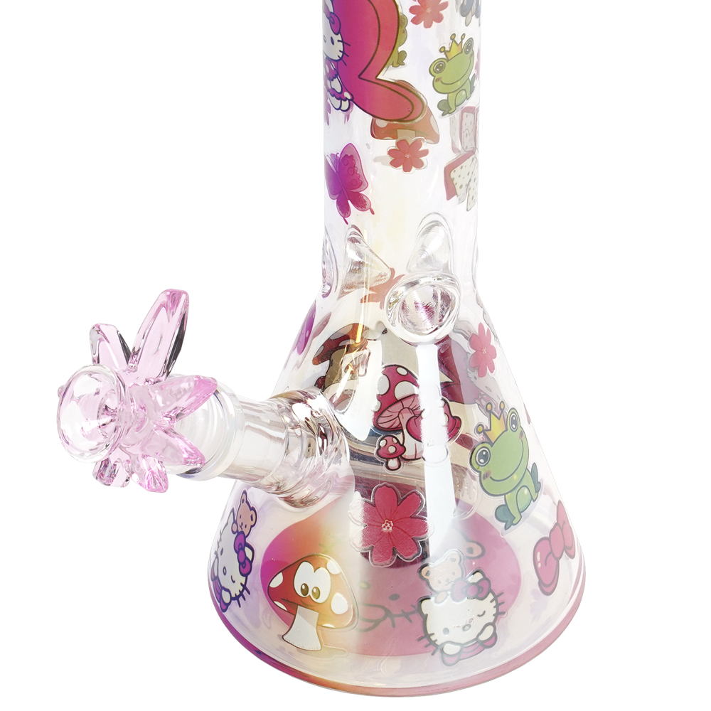 Fairy Kitty Beaker Bong | Close View