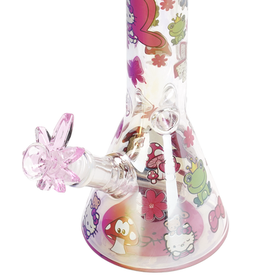 Fairy Kitty Beaker Bong | Close View