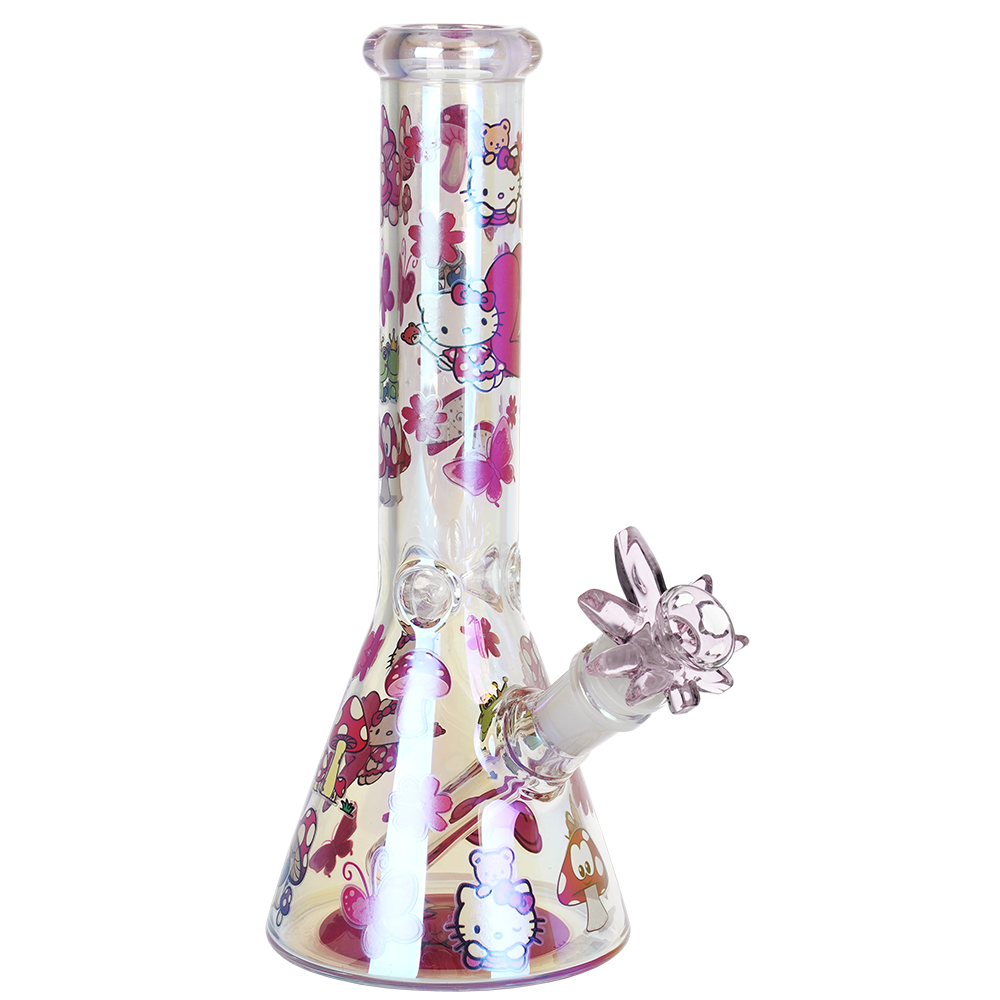 Fairy Kitty Beaker Bong | Front View