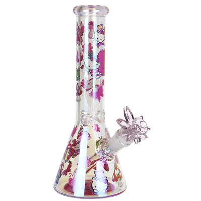 Fairy Kitty Beaker Bong | Front View