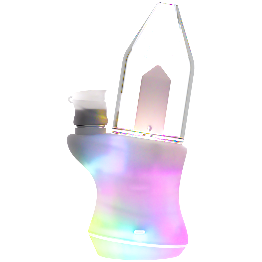 Focus V Carta 2 Electric Dab Rig | Clear | Back View