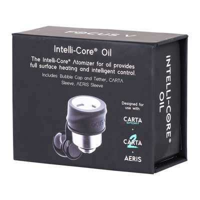 Focus V Carta 2 Intelli-Core® Wax Atomizer | Packaging Back