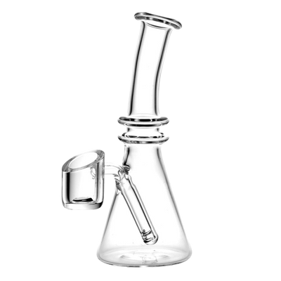 Full Quartz All-In-One Mini Rig | Angle Cut Banger