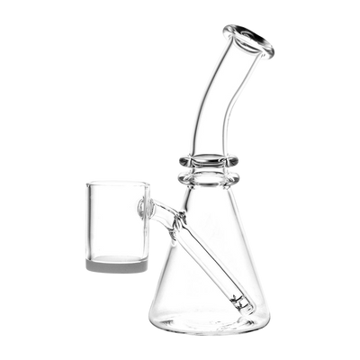 Full Quartz All-In-One Mini Rig | Flat Top Banger