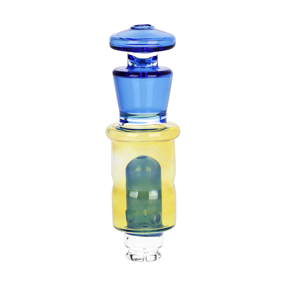 Fumed Bicolor Bubbler for Puffco Pivot | Front View