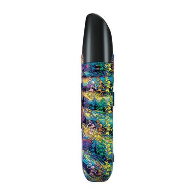 G Pen Dash+ Dry Herb Vaporizer | Grateful Dead | Side View