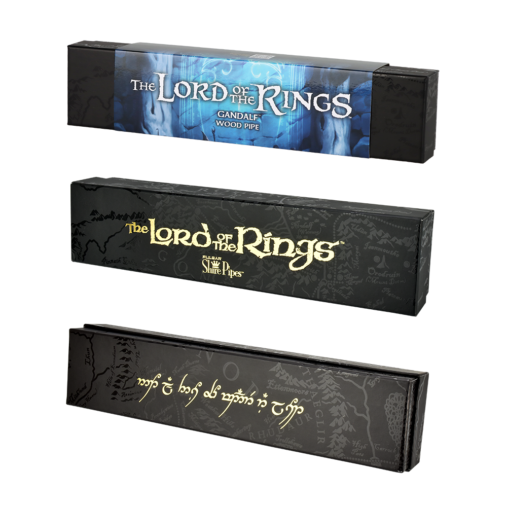 GANDALF™ Smoking Pipe Packaging | Shire Pipes™ x The Lord of the Rings™
