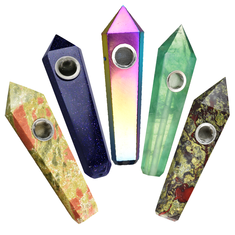 Gemstone Hand Pipe