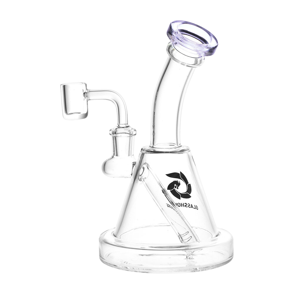 Glasshouse Bent Neck Dab Rig | Back View