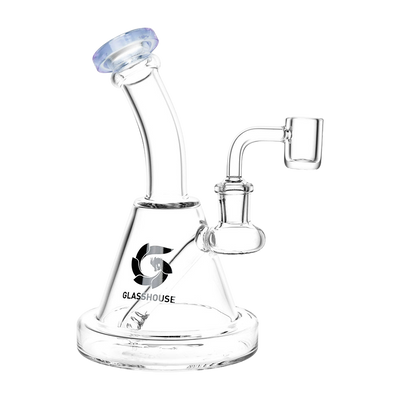 Glasshouse Bent Neck Dab Rig | Front View