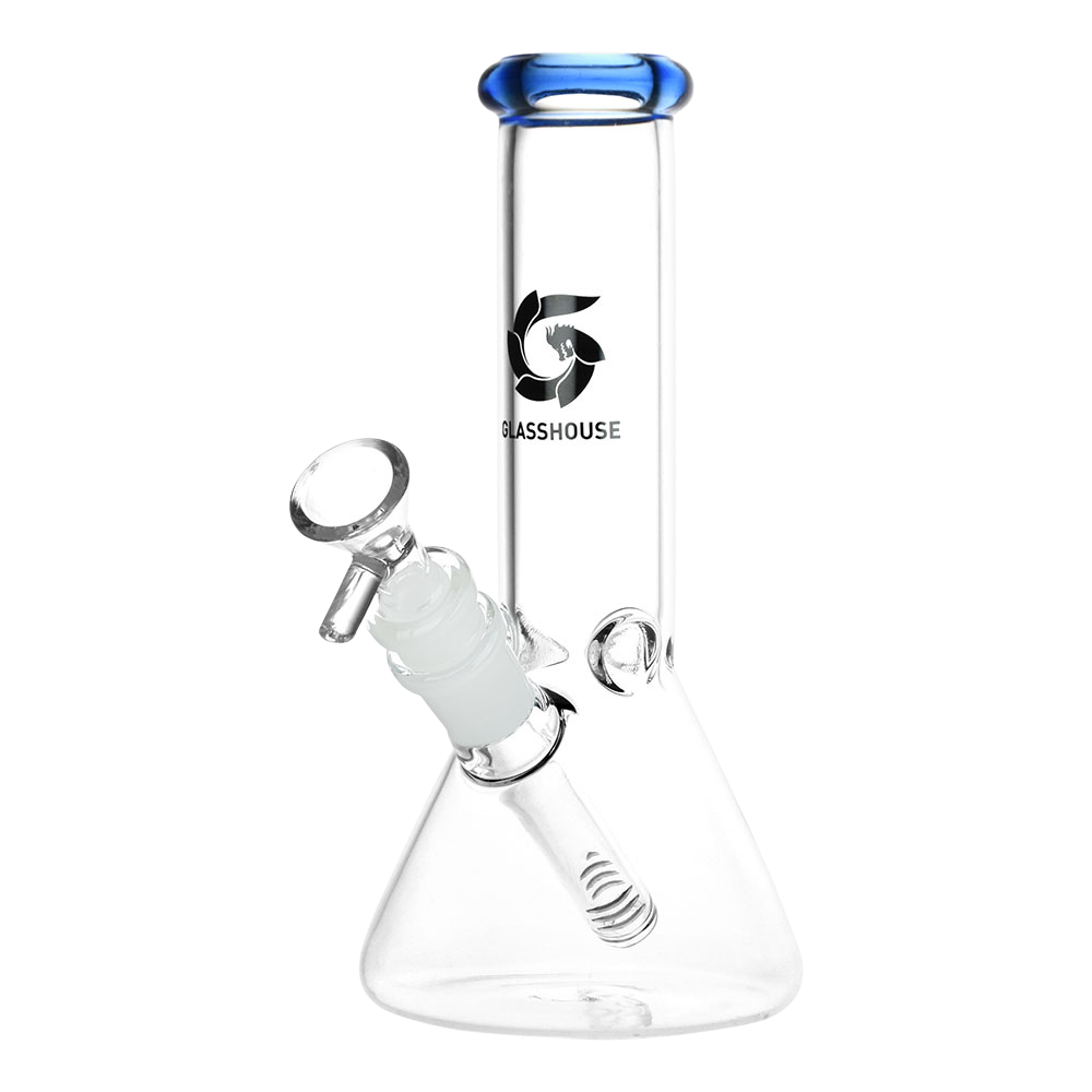 Glasshouse Beaker Bong | Blue