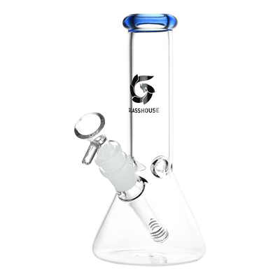 Glasshouse Beaker Bong | Blue