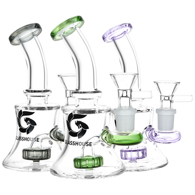 Glasshouse Bent Neck Bell Bong | Group