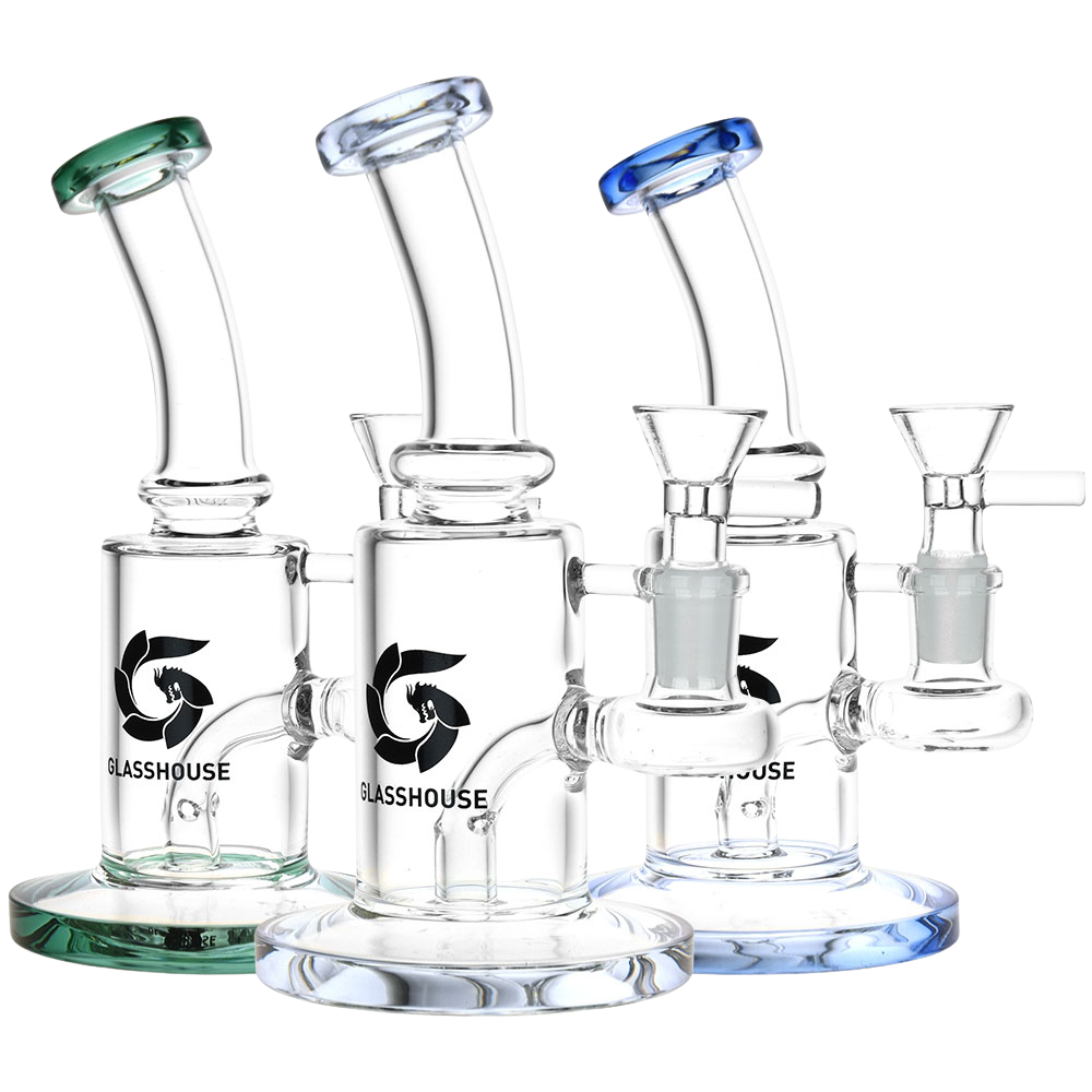Glasshouse Bent Neck Can Bong | Group