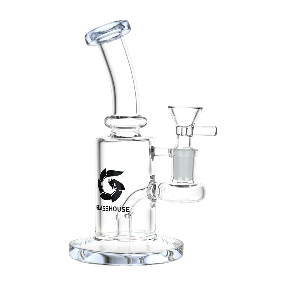 Glasshouse Bent Neck Can Bong | Purple