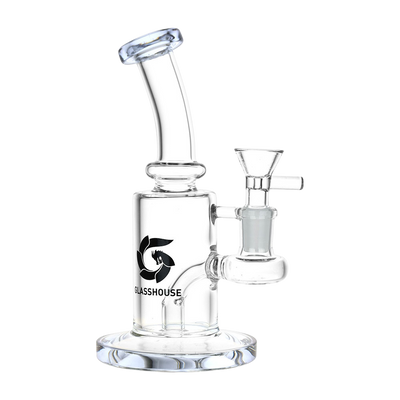 Glasshouse Bent Neck Can Bong | Purple