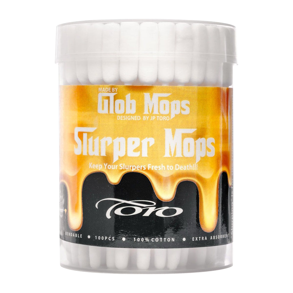 Glob Mops Dual Tip Cotton Swabs | Slurper Mops | 100 Piece Pack