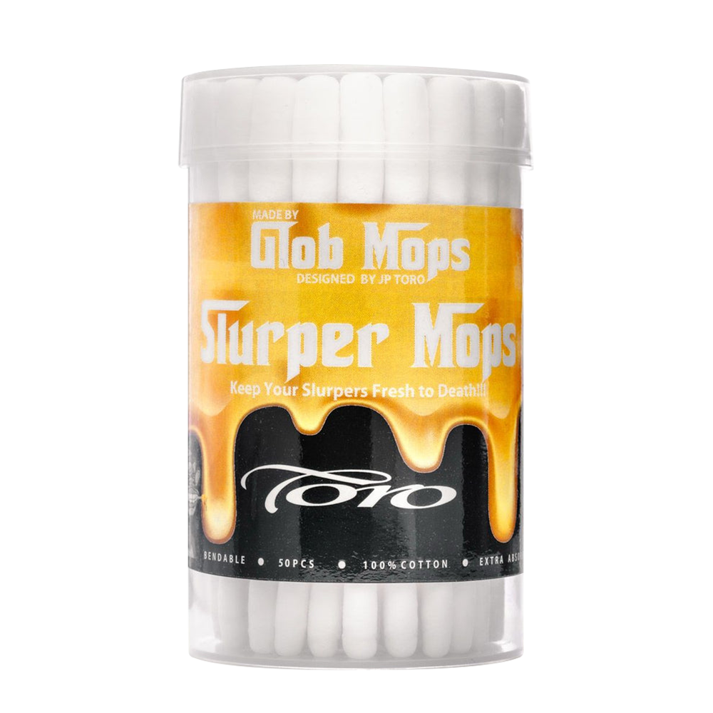 Glob Mops Dual Tip Cotton Swabs | Slurper Mops | 50 Piece Pack