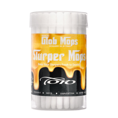 Glob Mops Dual Tip Cotton Swabs | Slurper Mops | 50 Piece Pack