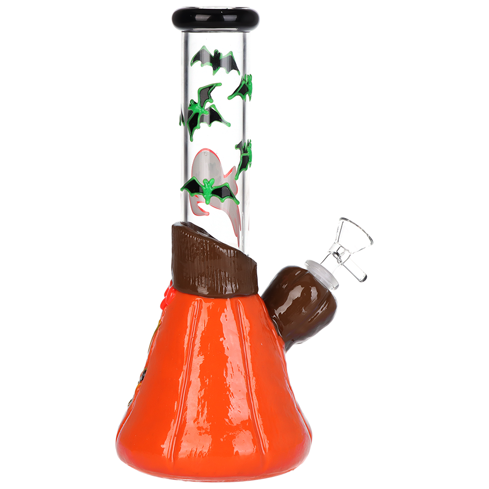 Glowing Ghouls Beaker Bong | Back View