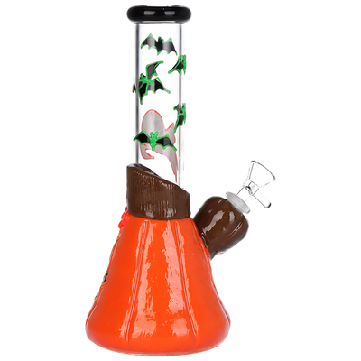 Glowing Ghouls Beaker Bong | Back View