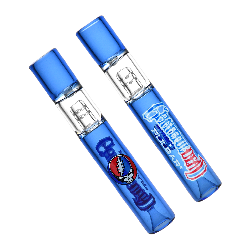 Grateful Dead x Pulsar Ash Catcher Chillum | Both Side Views