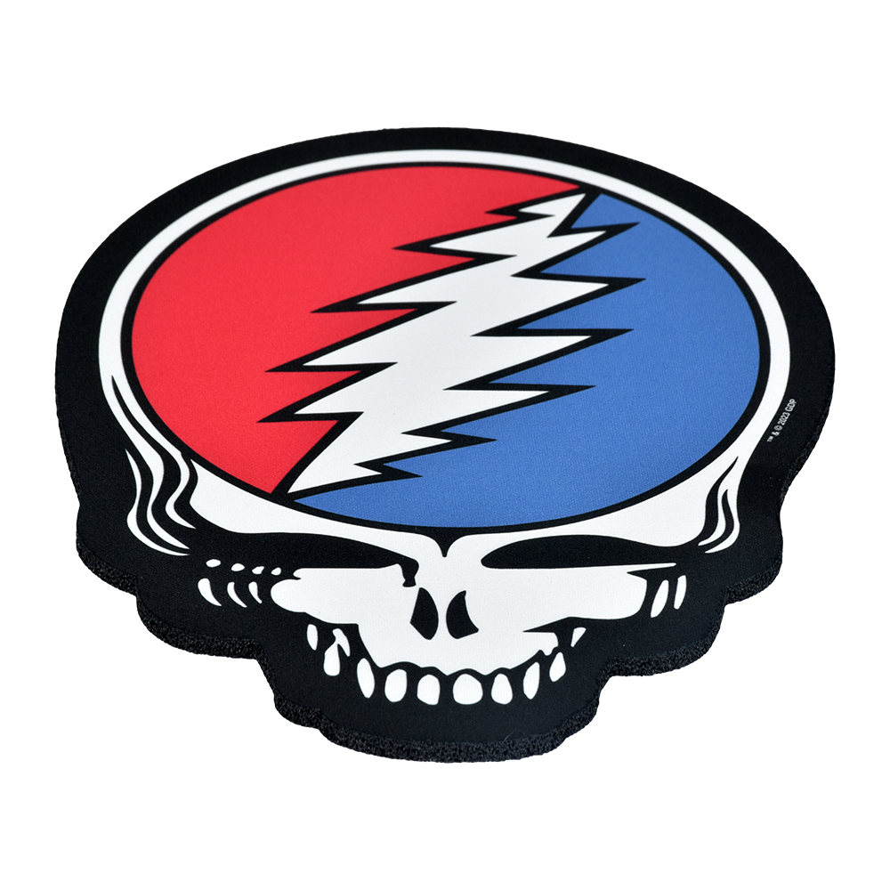 Grateful Dead x Pulsar DabPadz Dab Mat | Steal Your Face Die Cut