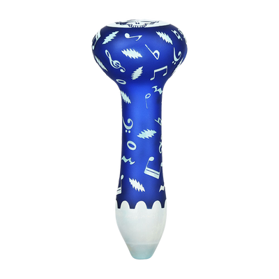 Grateful Dead x Pulsar Etched Spoon Pipe | Steal Your Face | Back View