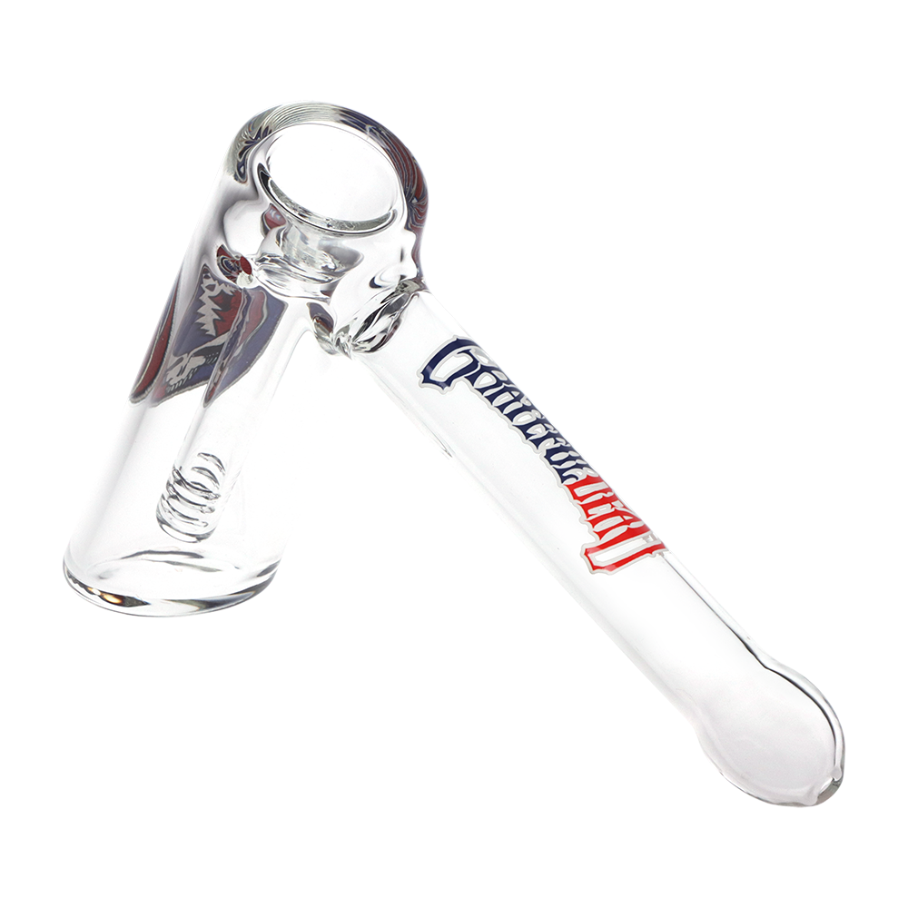 Grateful Dead x Pulsar Hammer Bubbler | Patchwork | Back View