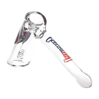 Grateful Dead x Pulsar Hammer Bubbler | Patchwork | Back View