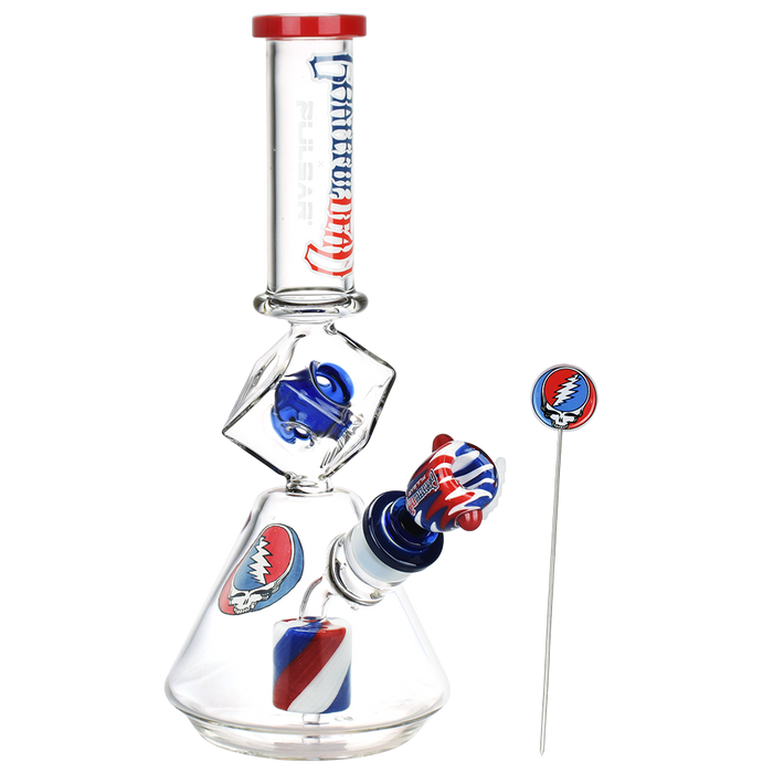Inception Cube Beaker Bong Set | Grateful Dead x Pulsar Collection ...