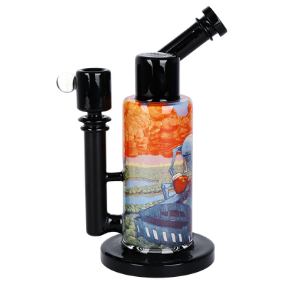 Grateful Dead x Pulsar Inside Print Bong | Boxer | Alt Side View