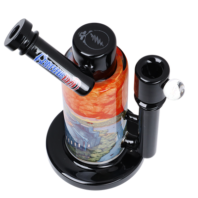 Grateful Dead x Pulsar Inside Print Bong | Boxer | Top View