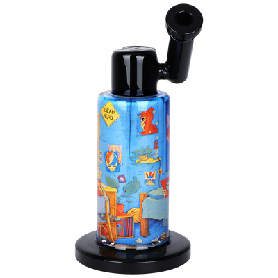 Grateful Dead x Pulsar Inside Print Bong | Deadhead Dorm | Back View