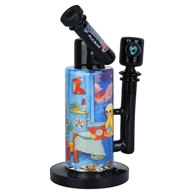 Grateful Dead x Pulsar Inside Print Bong | Deadhead Dorm | Side View