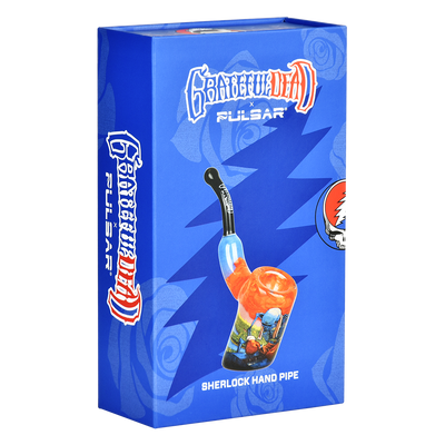Grateful Dead x Pulsar Inside Print Sherlock Pipe | Boxer | Packaging