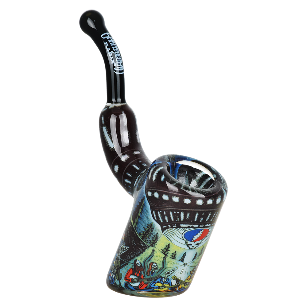 Grateful Dead x Pulsar Inside Print Sherlock Pipe | UFO Jam | Front View