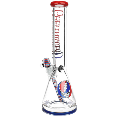 Grateful Dead x Pulsar Liberty Beaker Bong | Back View