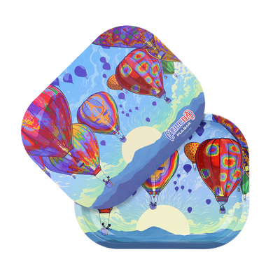 Grateful Dead x Pulsar Mini Metal Rolling Tray & Lid | Hot Air