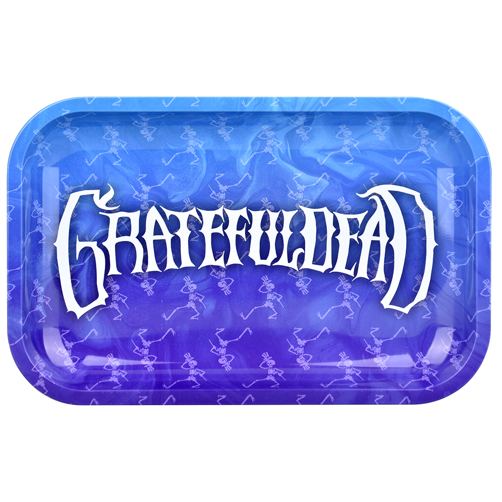 Grateful Dead x Pulsar Metal Rolling Tray | Dancing Skellies