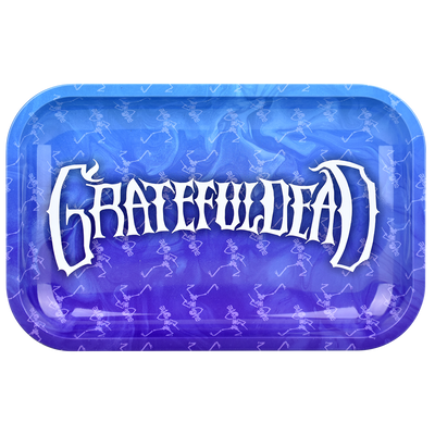 Grateful Dead x Pulsar Metal Rolling Tray | Dancing Skellies