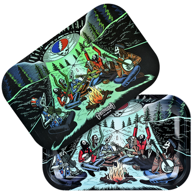 Grateful Dead x Pulsar Metal Rolling Tray & Lid | UFO Jam