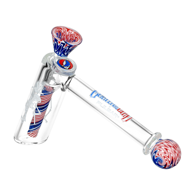 Grateful Dead x Pulsar Wig Wag Hammer Bubbler | Back View