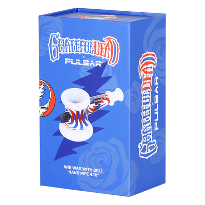 Grateful Dead x Pulsar Wig Wag Hammer Hand Pipe | Gift Box Packaging