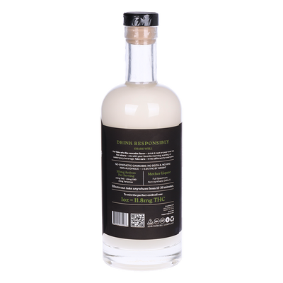 GRAV Black Label D9 THC Spirits | Back View