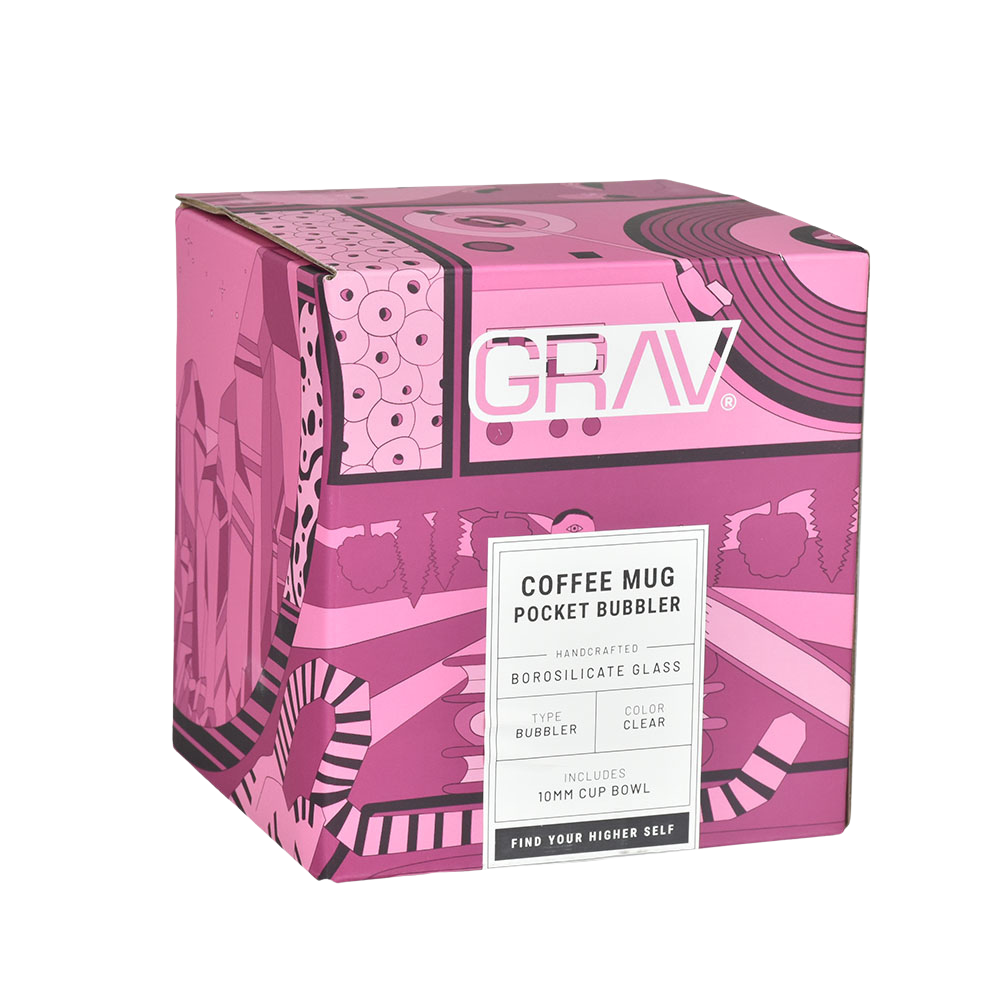 GRAV Labs Coffee Mug Pocket Bubbler | Packaging