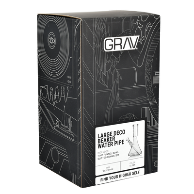 GRAV Labs Deco Beaker Bong | Packaging