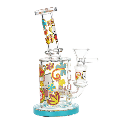 Greetings Kitty Bong | Orange Blossoms | Front View